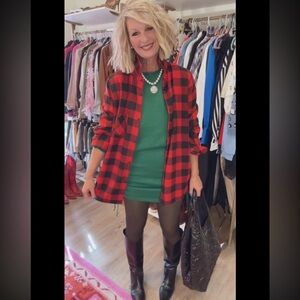 Chocolate Fleece-Lined Tights